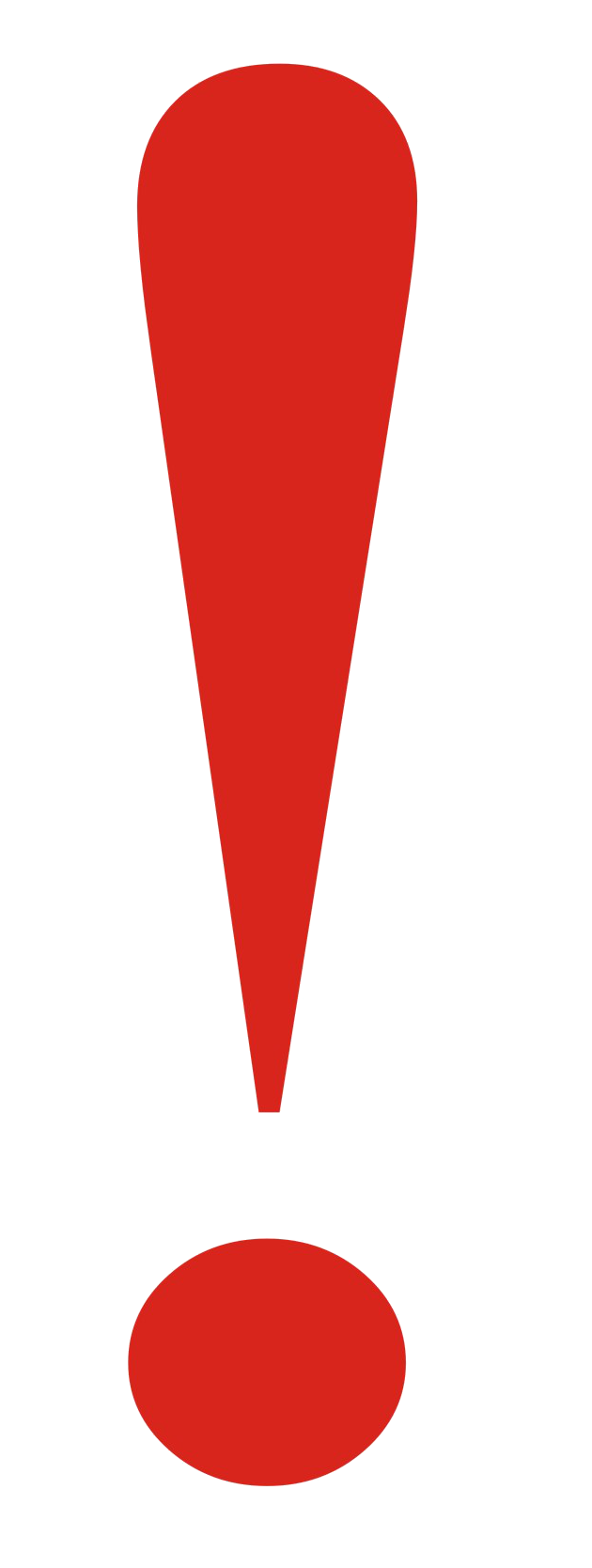 cool looking exclaim point